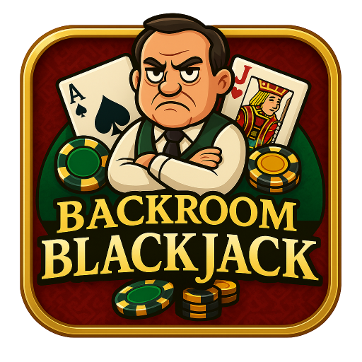 Backroom Blackjack logo